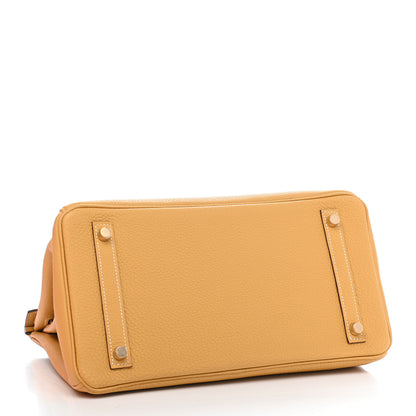 Hermes Togo Birkin 30 Curry 3 of 9