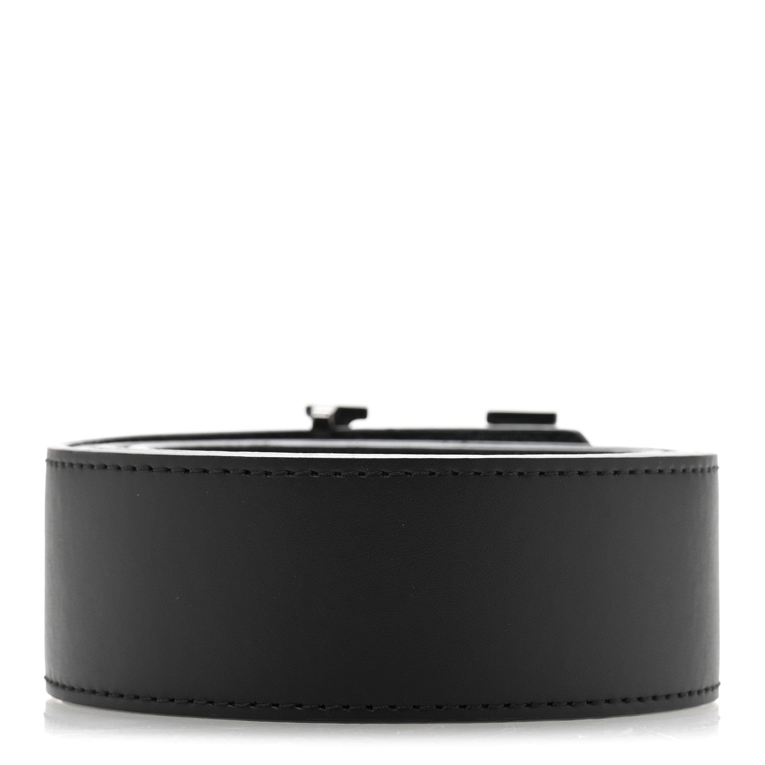 Louis Vuitton Damier Graphite 40mm LV Initiales 90 36 Belt 2 of 9