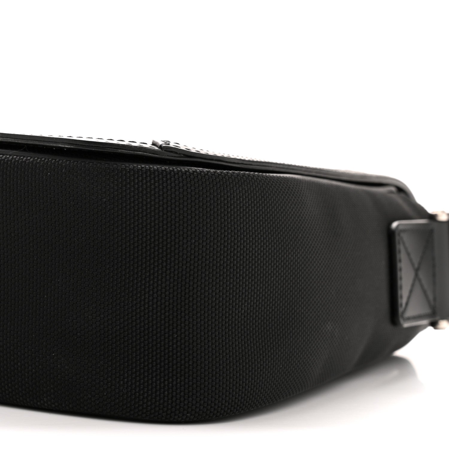 Gucci Techno Canvas Web Flap Messenger Bag Black 10 of 12