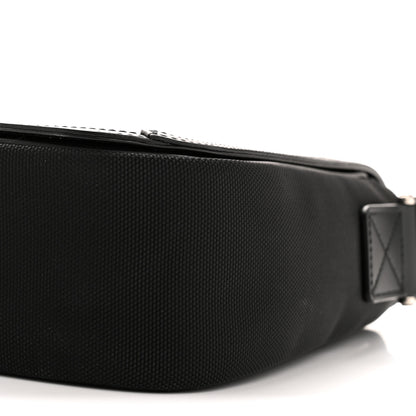 Gucci Techno Canvas Web Flap Messenger Bag Black 10 of 12