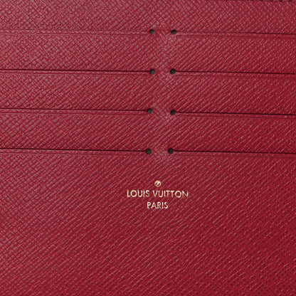 Louis Vuitton Calfskin Felicie Card Holder Insert Fuchsia 6 of 10