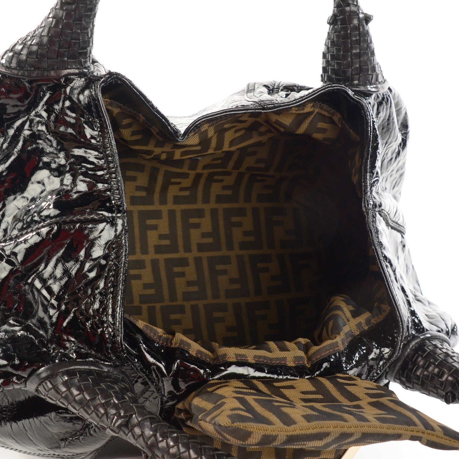Fendi Crispe Vernice Spy Black 5 of 7