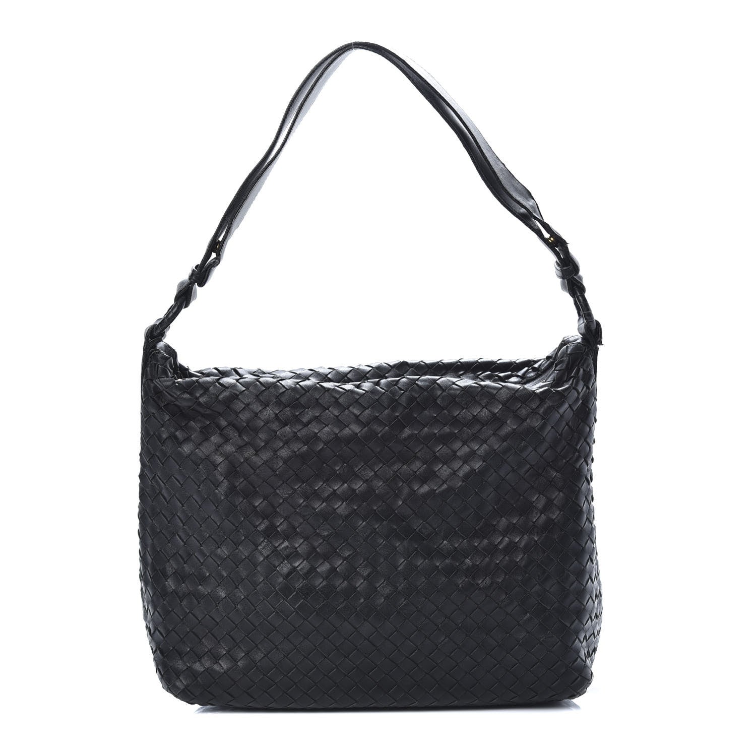 Bottega Veneta Nappa Intrecciato Hobo Black 1 of 20