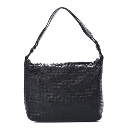 Bottega Veneta Nappa Intrecciato Hobo Black 1 of 20