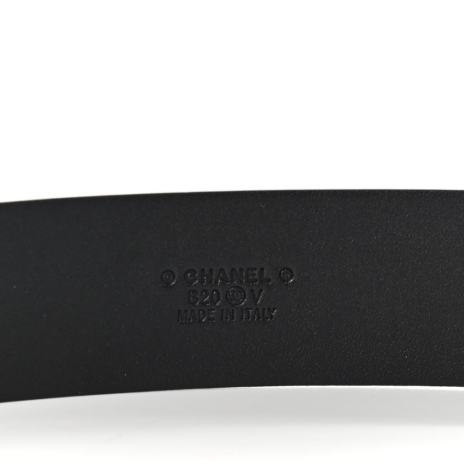 Chanel Calfskin CC Chain Belt 90 36 Black 5 of 8