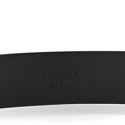 Chanel Calfskin CC Chain Belt 90 36 Black 5 of 8
