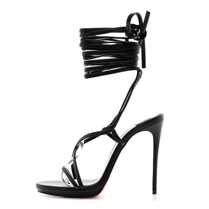 Christian Louboutin Nappa Sekmeta Alta 120 Pumps 37.5 Black 1 of 8