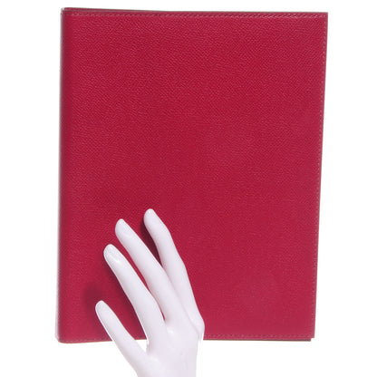 Hermes Epsom Semainier Agenda Cover Rubis 2 of 8