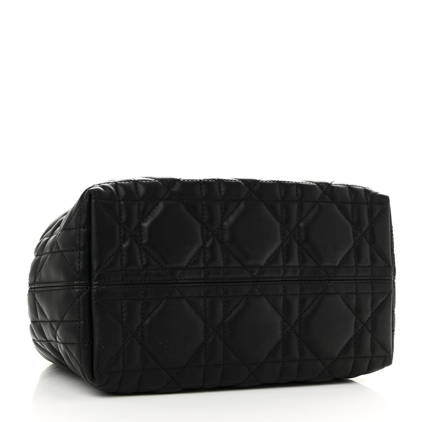 Calfskin Macrocannage Small Toujours Black
