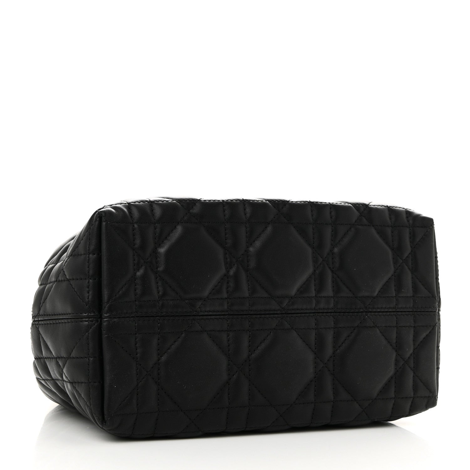 Christian Dior Calfskin Macrocannage Small Toujours Black 5 of 10