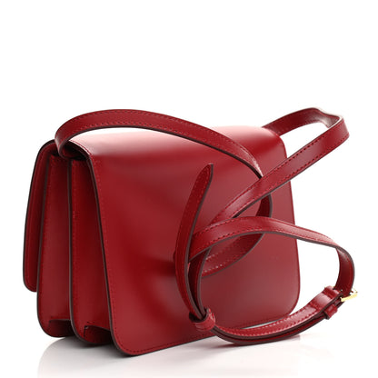 Burberry Calfskin Small TB Bag Dark Crimson 3 of 7