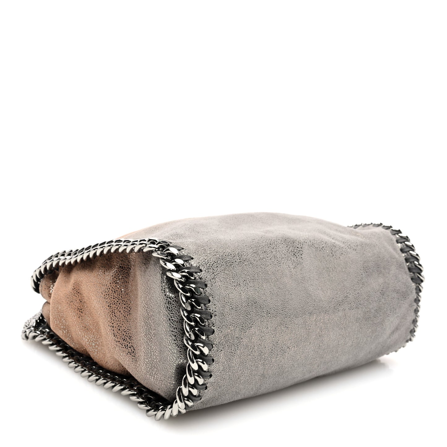 Shaggy Deer Ombre Mini Falabella Fold Over Tote Multicolor
