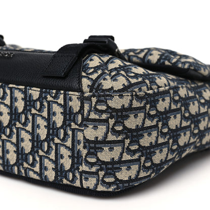 Christian Dior Homme Oblique Explorer Messenger  Blue 9 of 10