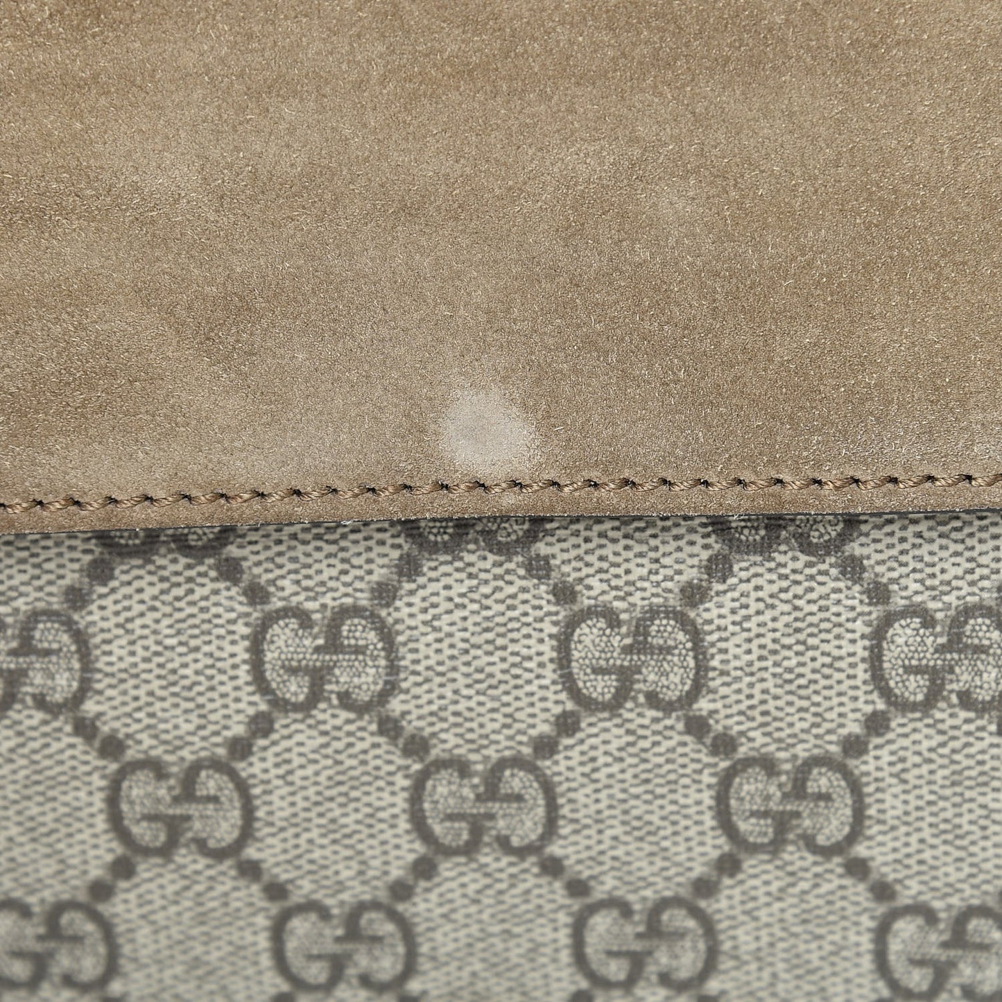 GG Supreme Monogram Dionysus Belt Bag Taupe