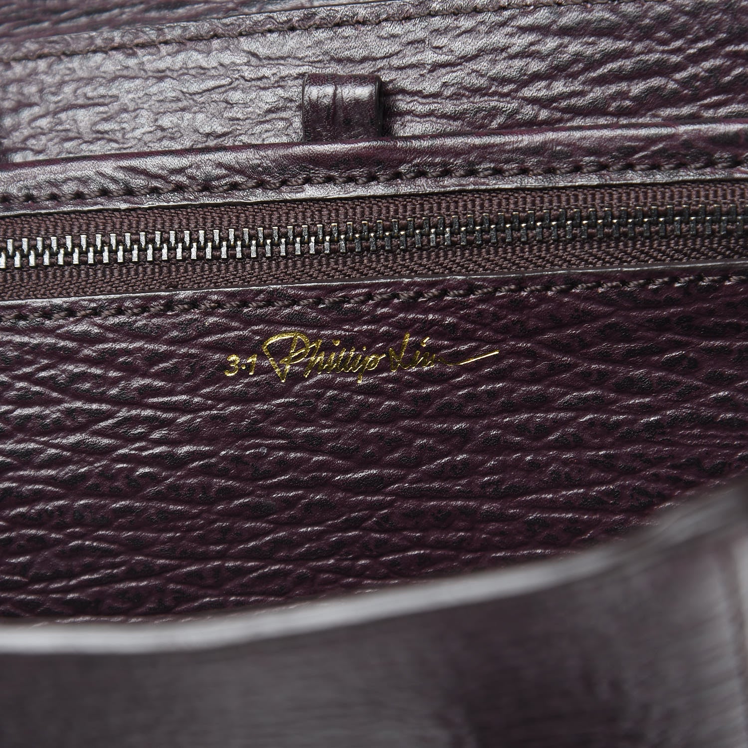 3.1 Phillip Lim 3.1 Textured Calfskin Mini Pashli Satchel African Violet 7 of 13