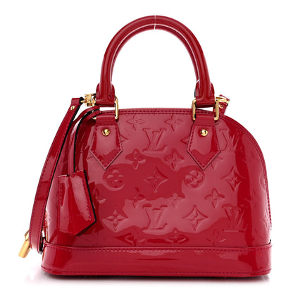 Louis Vuitton Vernis Alma BB Rose Indien 1 of 13