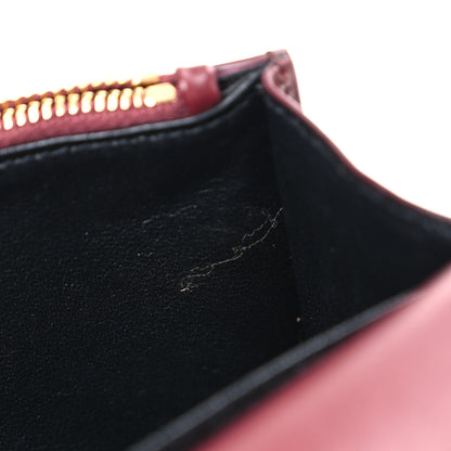 Saint Laurent Smooth Calfskin Monogram Kate Belt Bag Rouge Legion 10 of 11