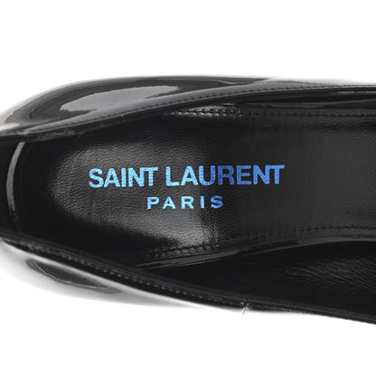Saint Laurent Patent Opyum 110 Pumps 36 Black Blue 7 of 10