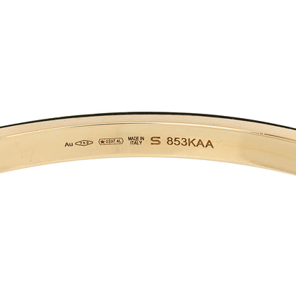 Bulgari 18K Yellow Gold B.Zero1 Essential Bangle Bracelet S 3 of 4