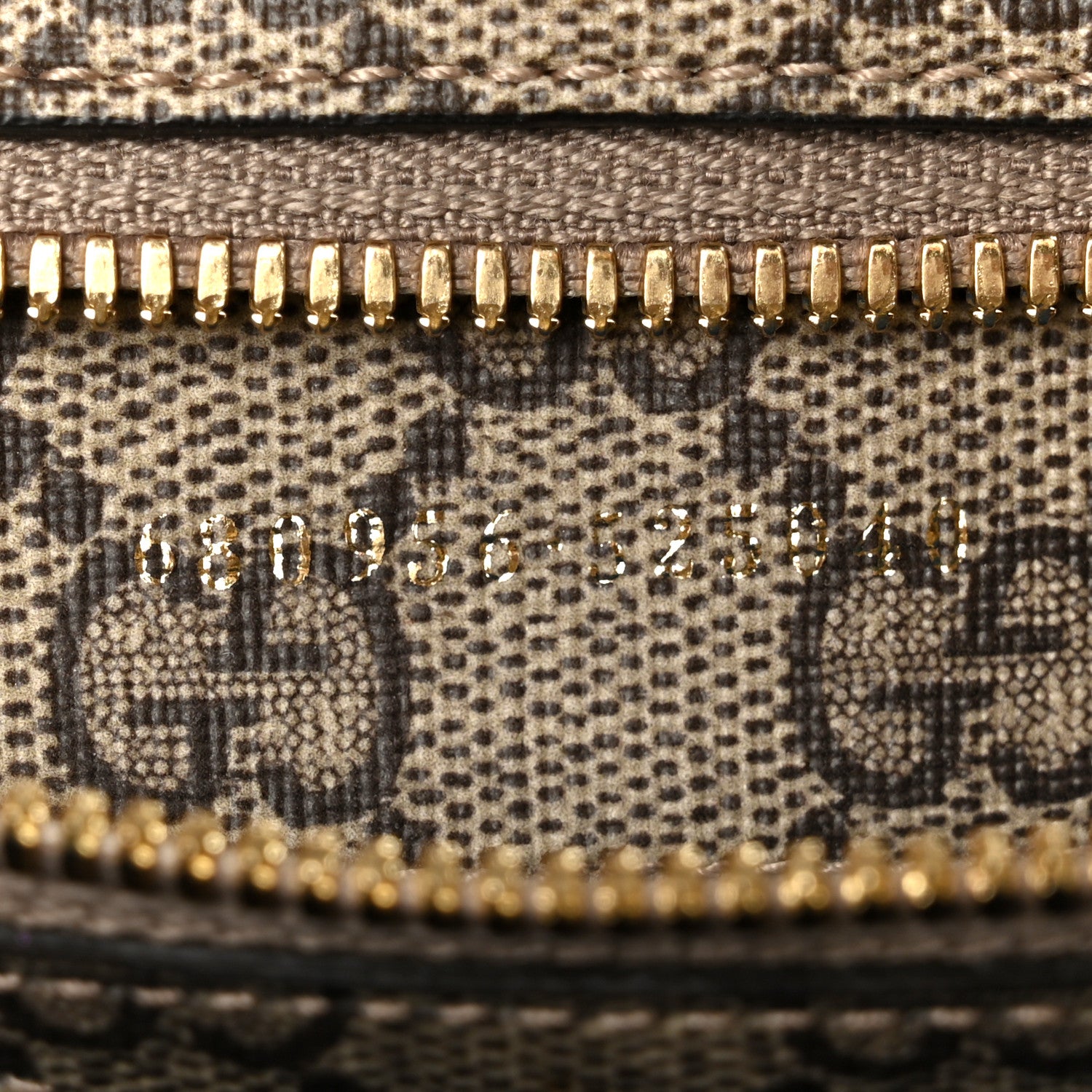 Gucci GG Supreme Monogram Exquisite Small Tote Beige Ebony Blue Crop Live Red 7 of 11