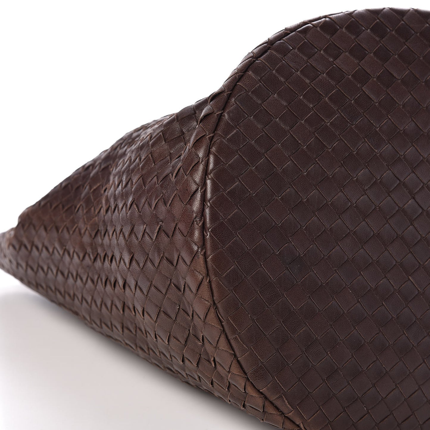 Nappa Intrecciato Tote Ebano