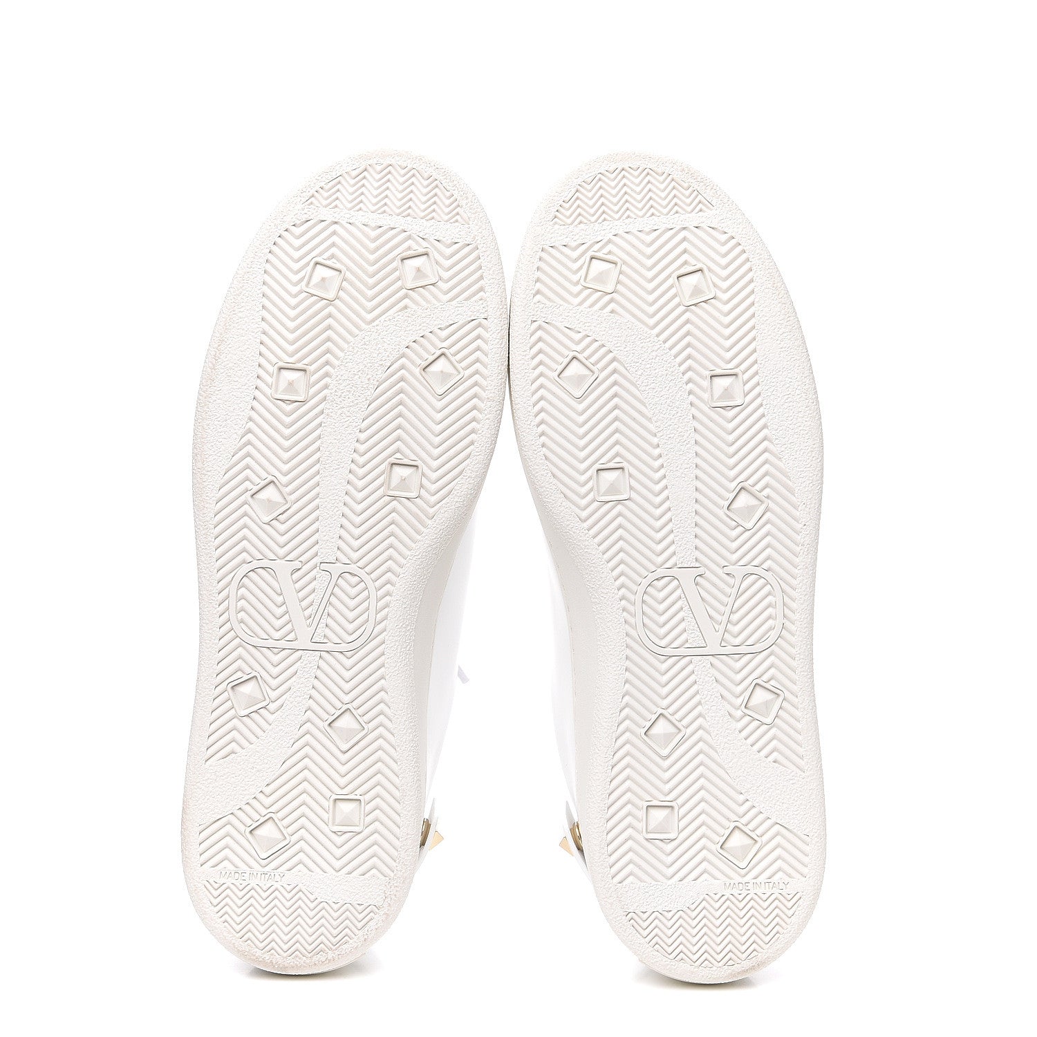 Valentino Garavani Calfskin Womens Backnet Sneakers 37.5 White 9 of 10