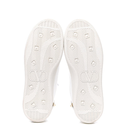 Valentino Garavani Calfskin Womens Backnet Sneakers 37.5 White 9 of 10