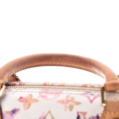 Louis Vuitton Watercolor Aquarelle Speedy 35 White 13 of 15