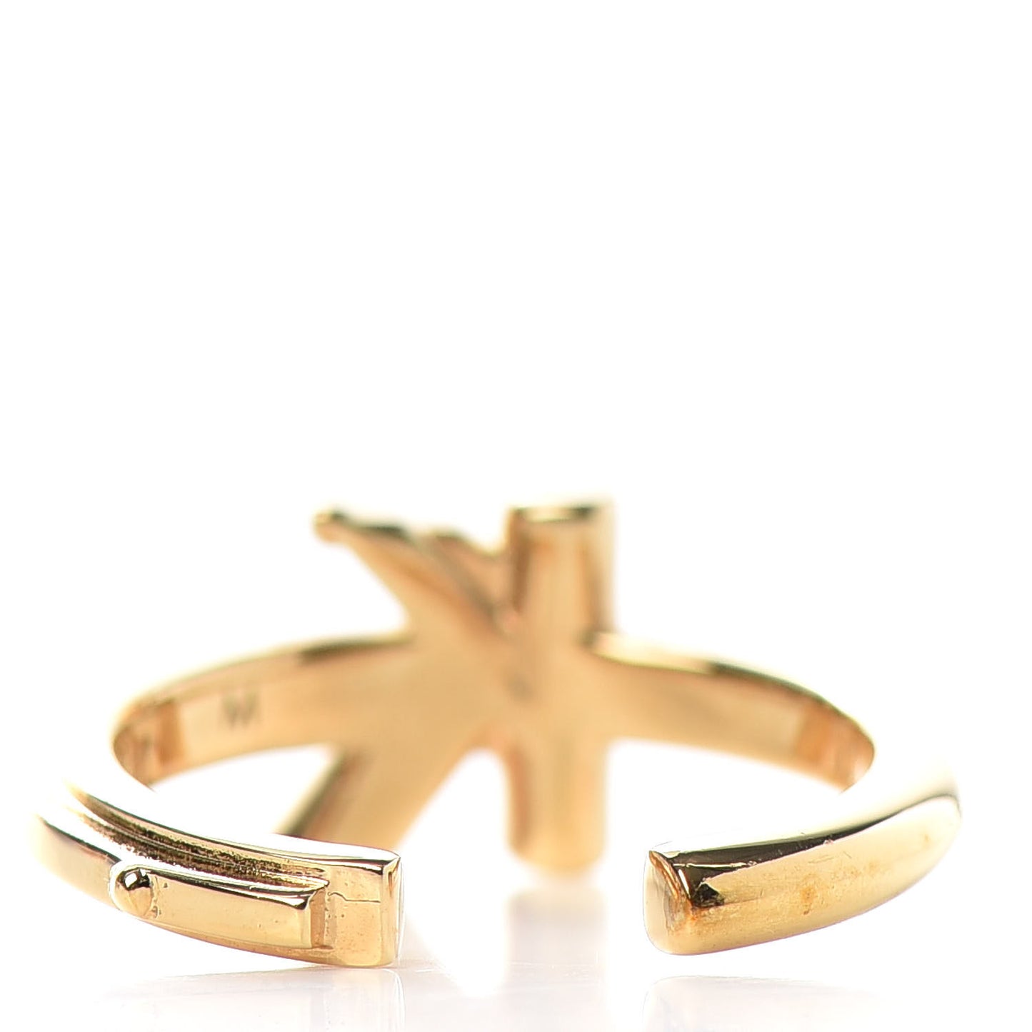 LV And Me Letter K Ring M Gold