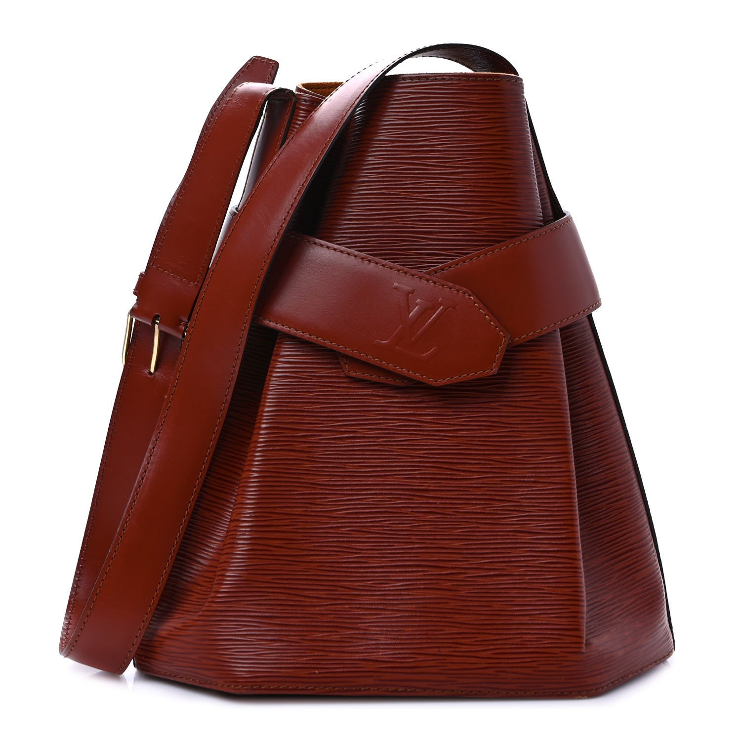 Louis Vuitton Epi Sac D'Epaule Kenyan Fawn 1 of 12
