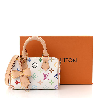 Louis Vuitton LV X TM Monogram Multicolor Nano Speedy White 10 of 10