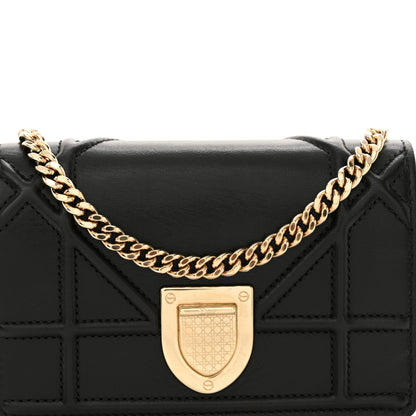 Christian Dior Lambskin Baby Diorama Flap Bag Black 8 of 11