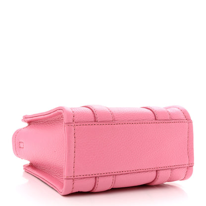 Marc Jacobs Grained Calfskin Micro The Tote Bag Pink 4 of 10