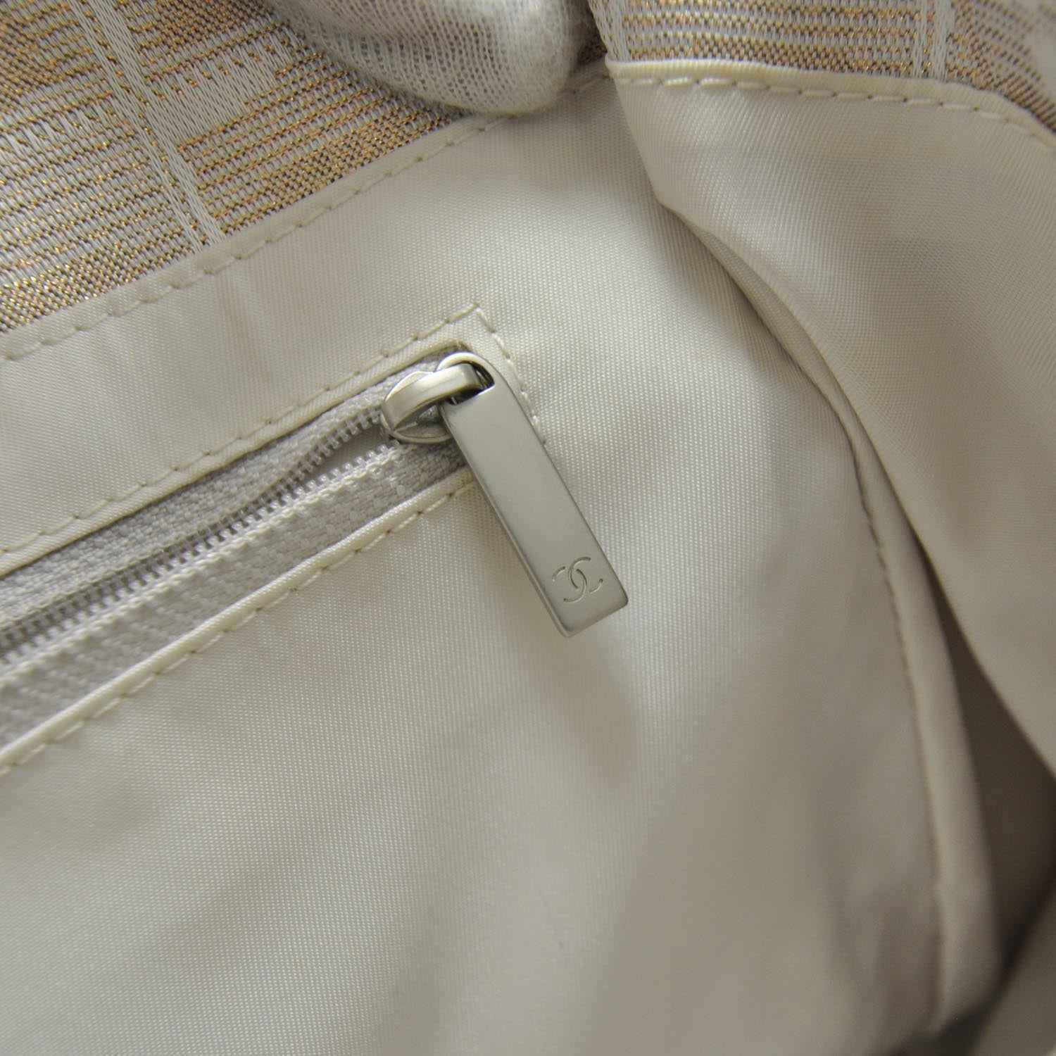 Chanel Nylon Travel Large Tote Beige 10 of 11