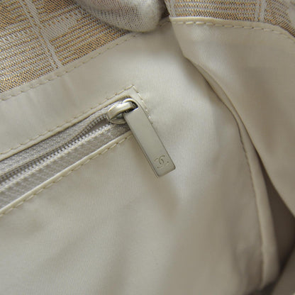 Chanel Nylon Travel Large Tote Beige 10 of 11