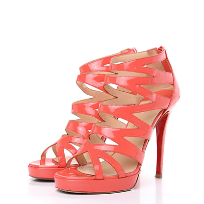 Christian Louboutin Patent Fernando 120 Sandals 40 3 of 10