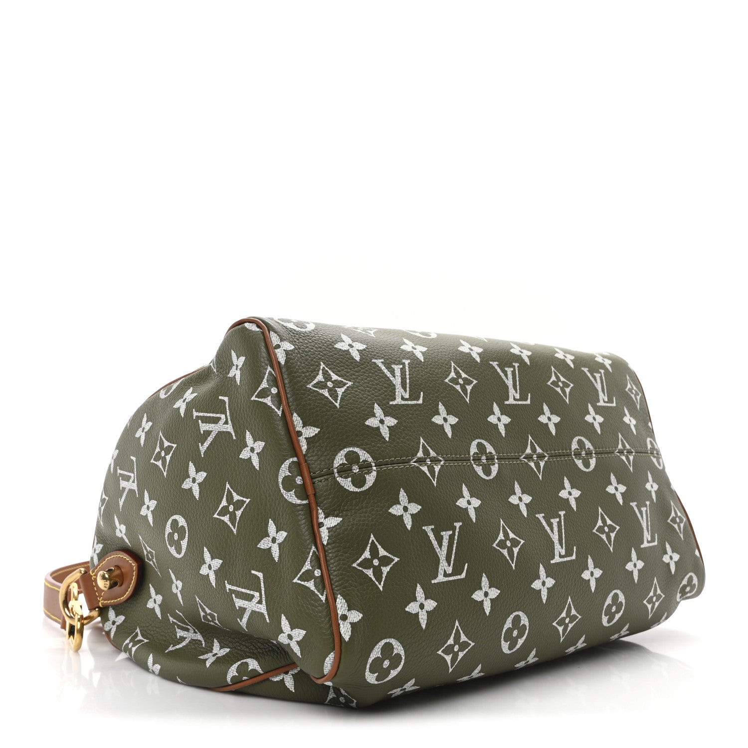 Louis Vuitton Calfskin Monogram Speedy P9 Bandouliere 30 Green Sancha 6 of 12