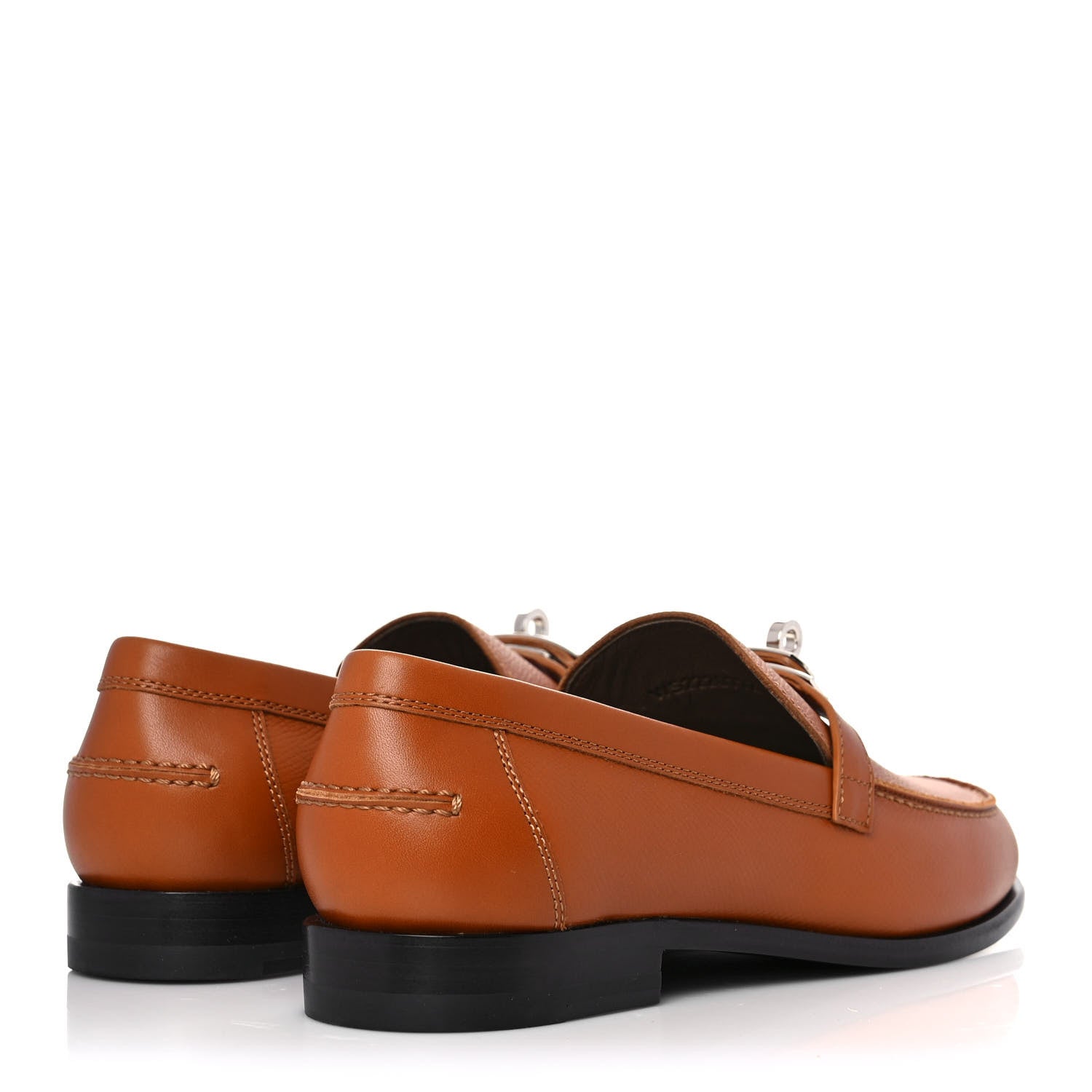 Hermes Epsom Womens Destin Loafer 37 Naturel 4 of 9