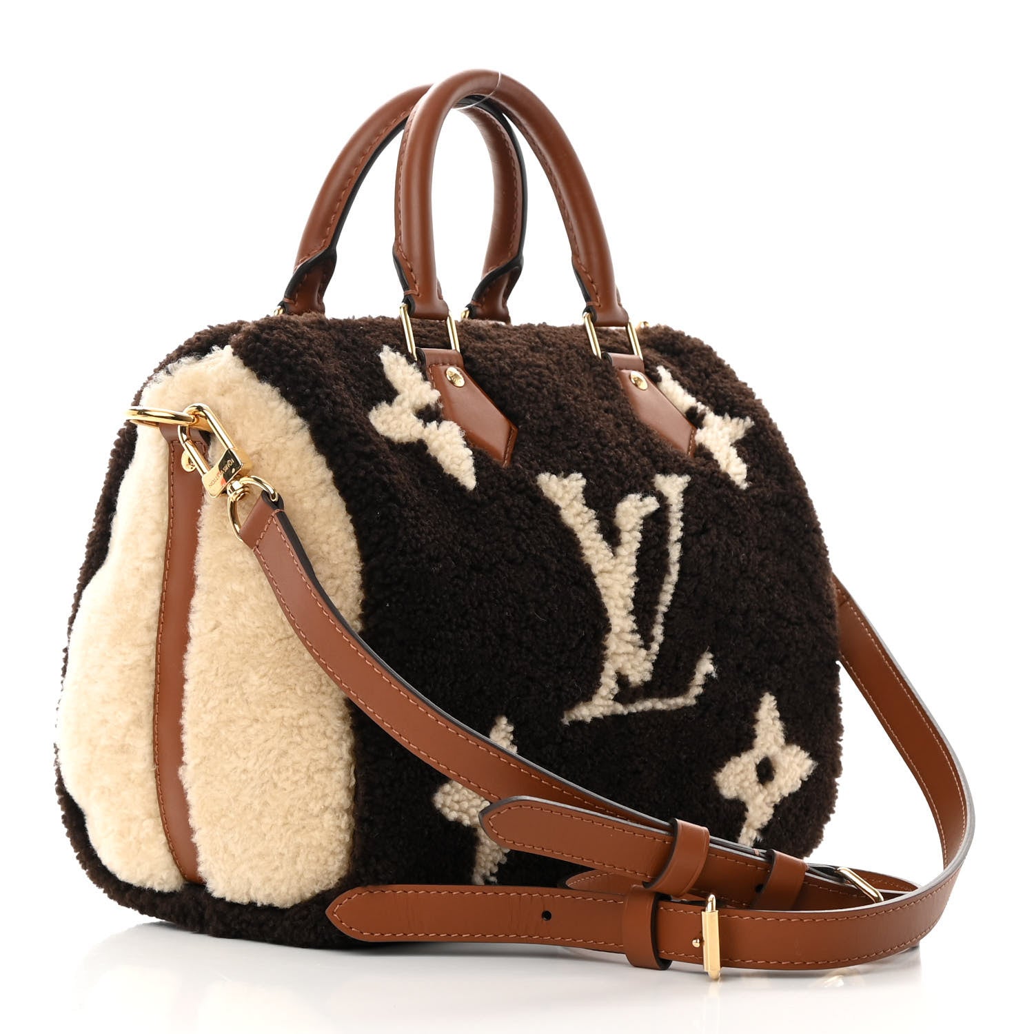 Louis Vuitton Monogram Teddy Speedy Bandouliere 25 3 of 11