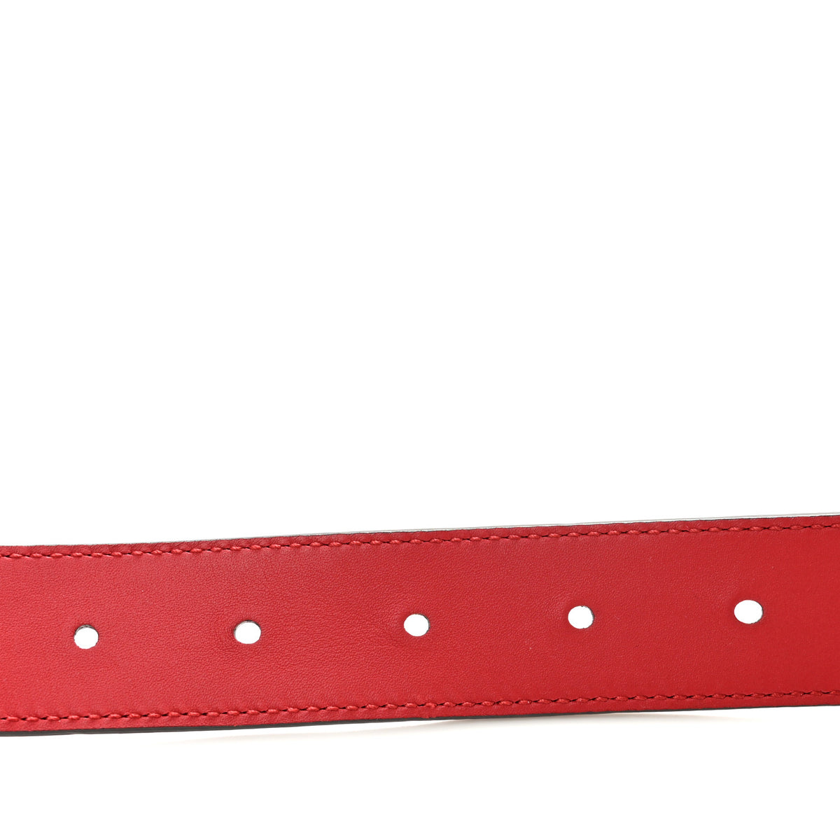 Moon Calfskin Crystal Dionysus 30mm Belt 105 42 Hibiscus Red