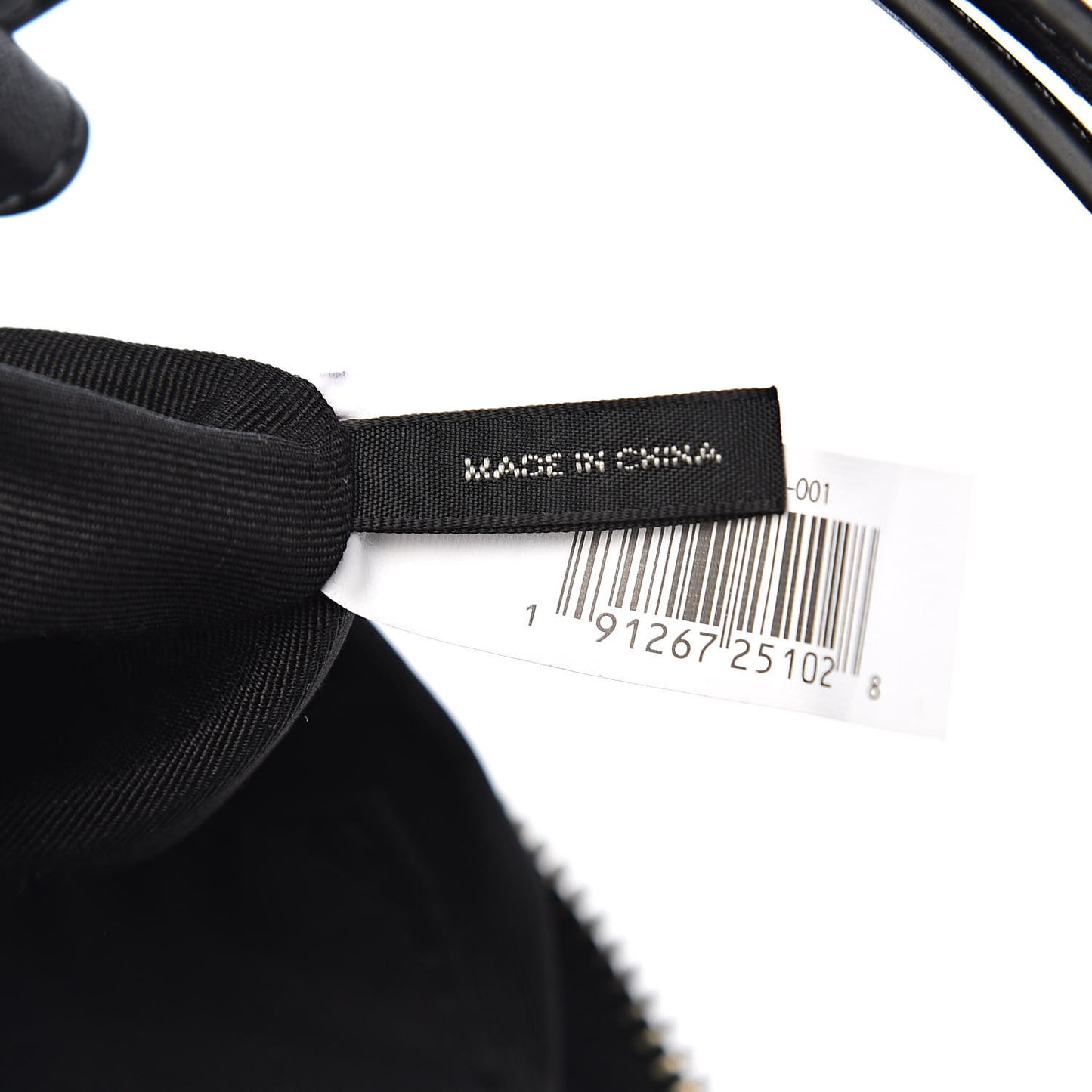 Calfskin Sling Shoulder Bag Black