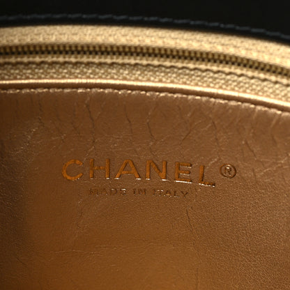 Chanel Lambskin Quilted Large Trendy Spirit Top Handle Bag Black 6 of 11