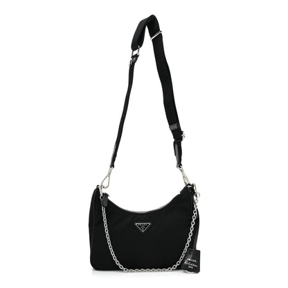 Prada Nylon Re-Edition 2005 Shoulder Bag Black 1 of 10