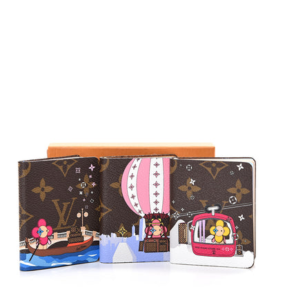 Louis Vuitton Monogram 2019 Christmas Animation Set of 3 Mini Jules Notebooks 5 of 5