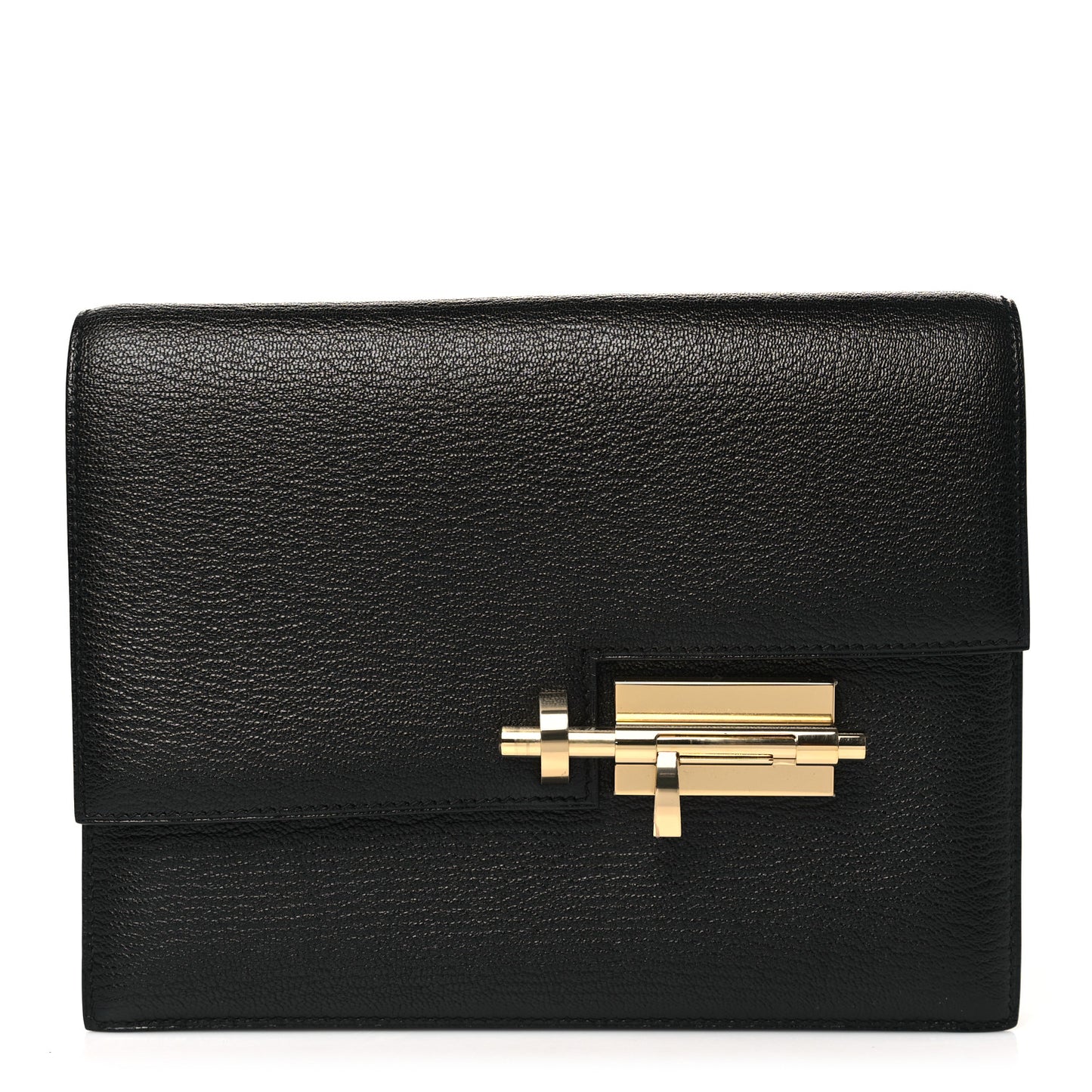 Chevre Mysore Verrou Clutch Black