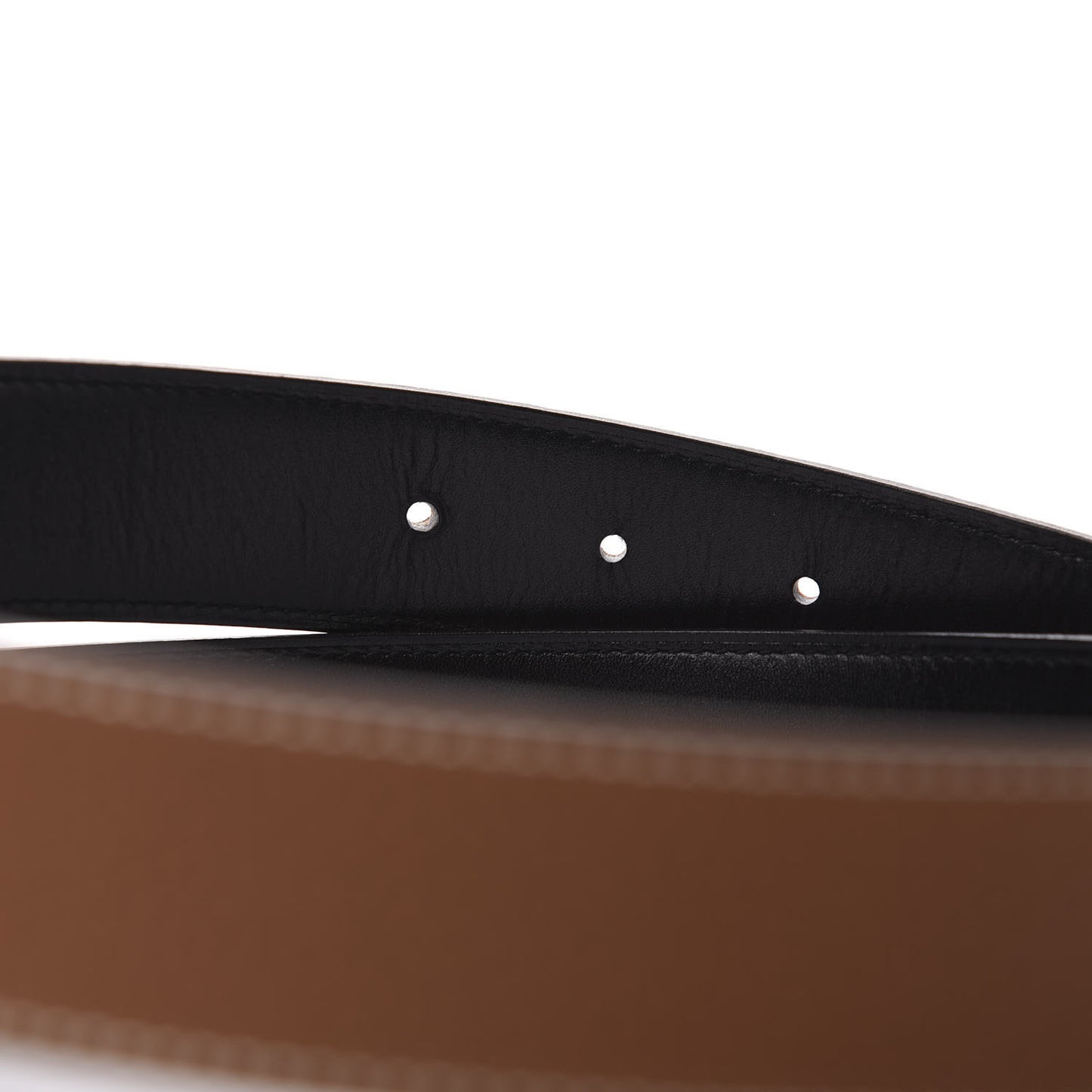 Box Togo 32mm Guilloche H Belt 80 Black Gold