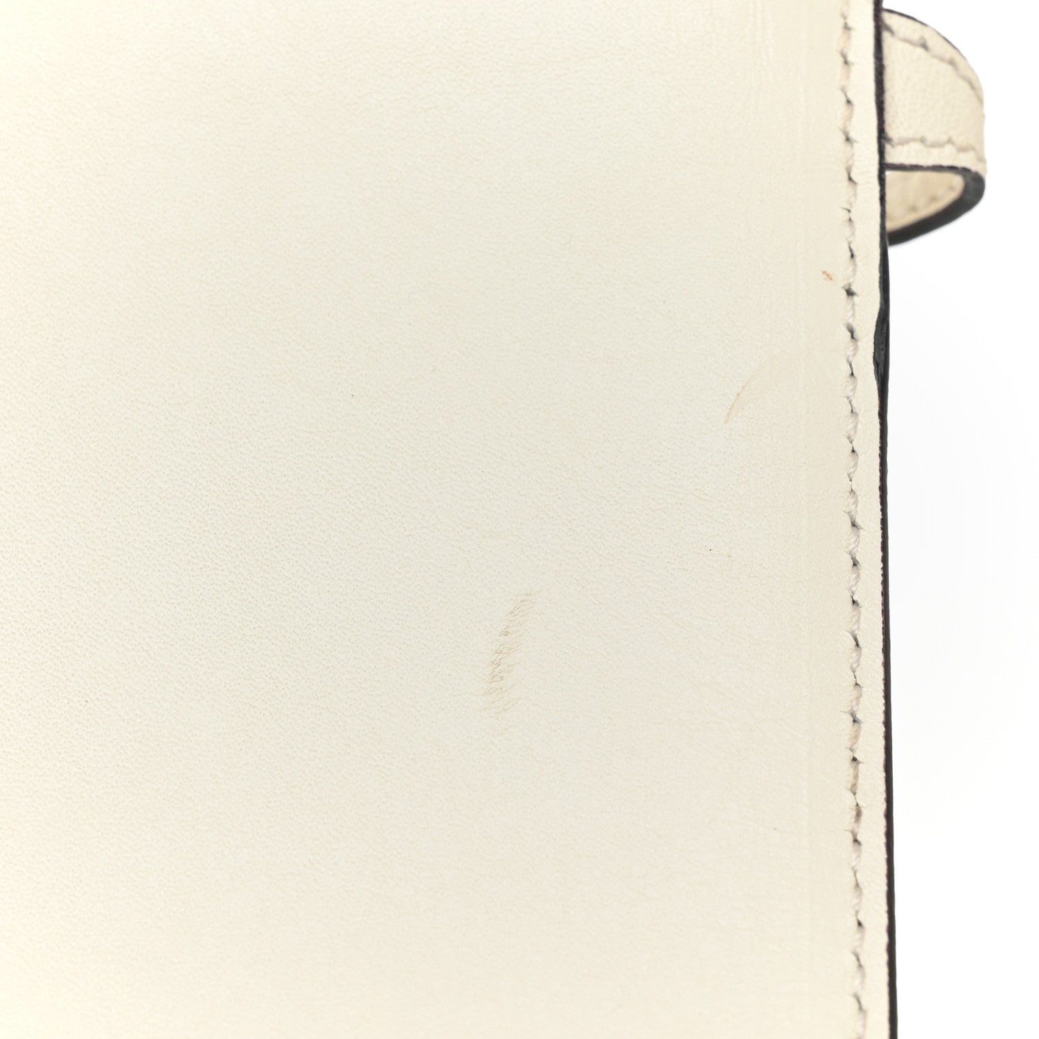 Salvatore Ferragamo Calfskin Perforated Sofia Satchel White 17 of 26
