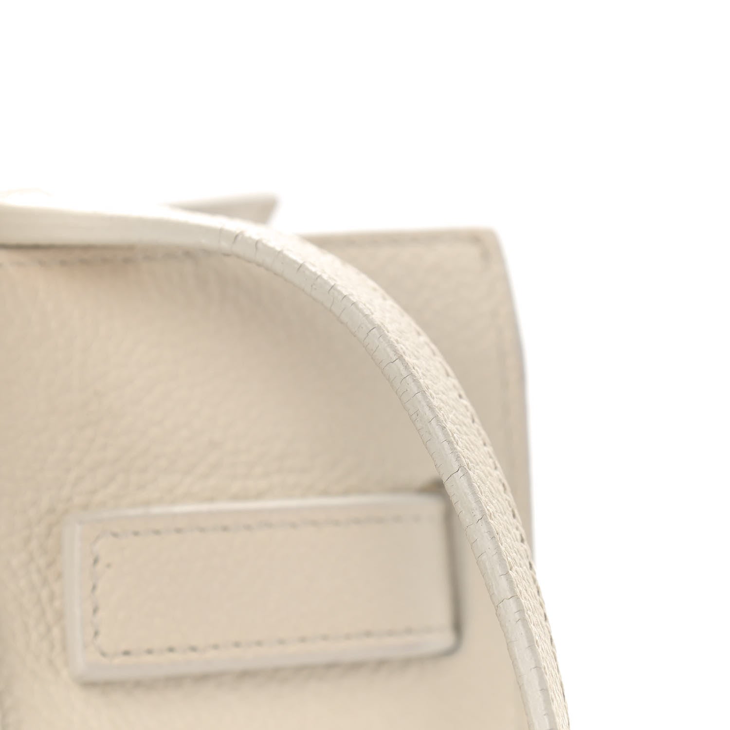 Saint Laurent Grained Calfskin Baby Sac De Jour White 16 of 28