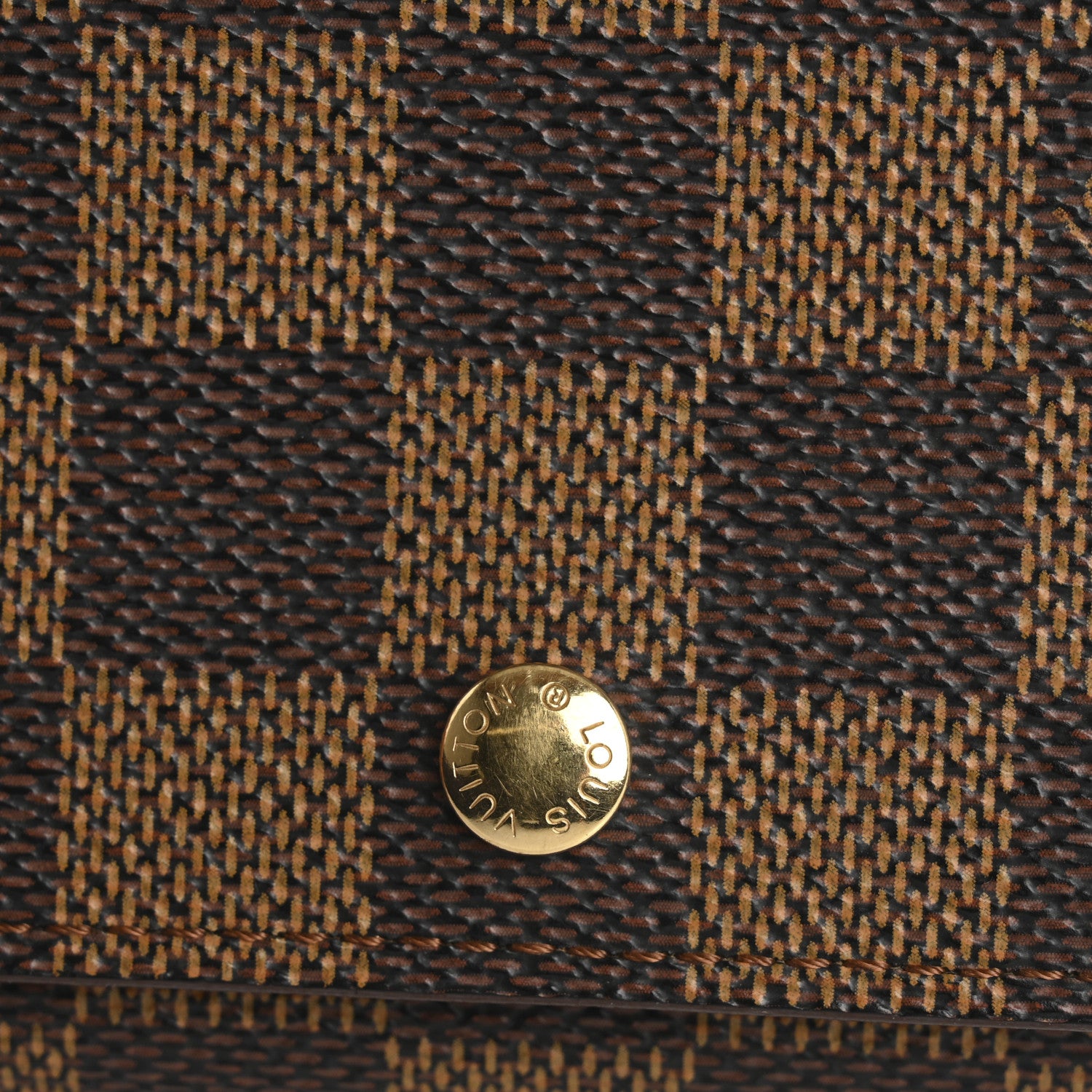 Louis Vuitton Damier Ebene Porte-Monnaie Tresor Wallet 14 of 14