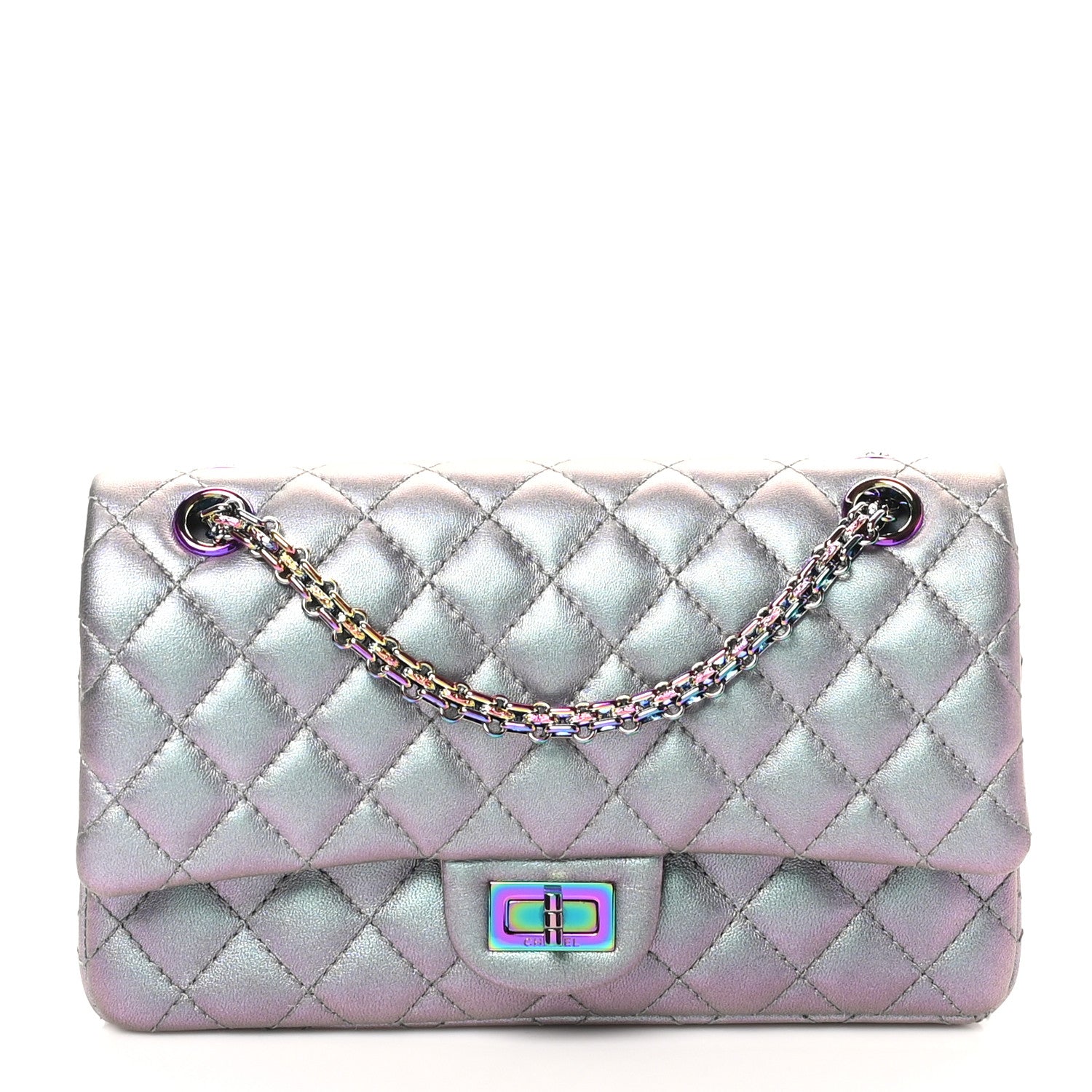 Chanel Iridescent Lambskin Quilted 2.55 Reissue 225 Flap Light Purple 1 of 11